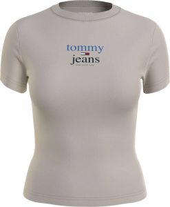 TOMMY JEANS Shirt met korte mouwen TJW BABY ESSENTIAL LOGO 2 SS in basic stijl met opschrift