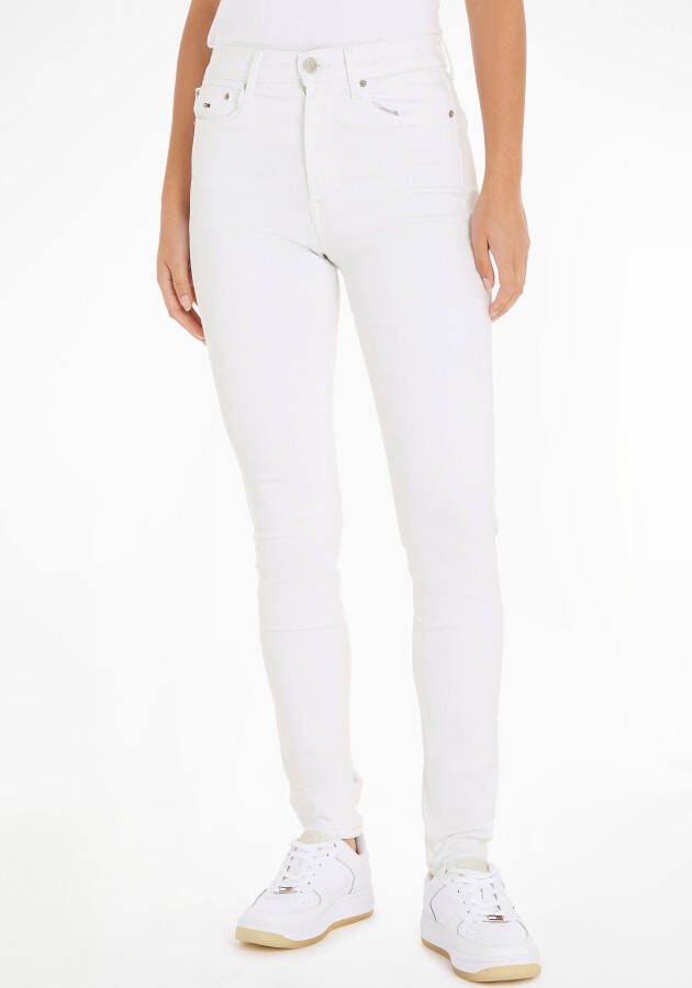 Tommy Jeans Skinny Jeans White Dames