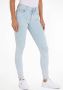 TOMMY JEANS Skinny fit jeans Nora Mid Rise Skinny Fit met label en juk op de rug - Thumbnail 1