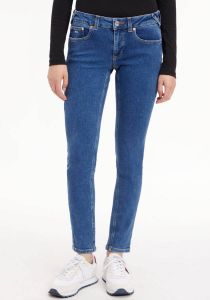Tommy Jeans Skinny fit jeans met labelstitching model 'SOPHIE'