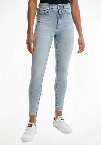 TOMMY JEANS Skinny fit jeans SYLVIA HR SPR SKNY ANKLE BF2215 met logobadge