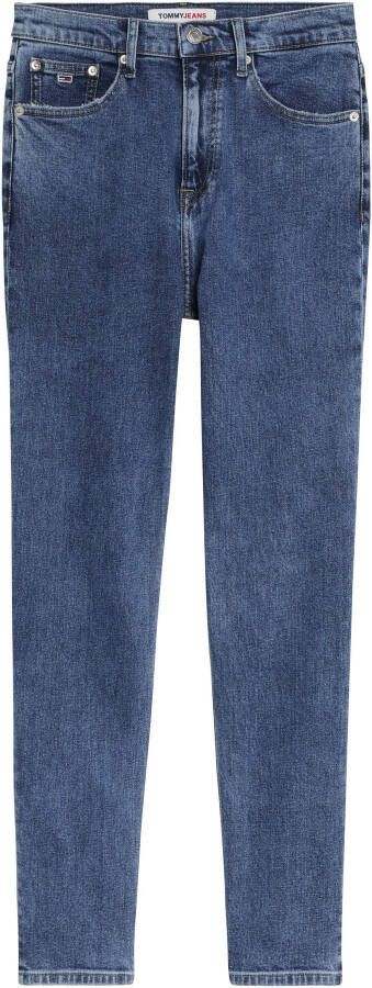TOMMY JEANS Slim fit jeans IZZIE HR SLIM ANKLE CF6151 met -logobadge