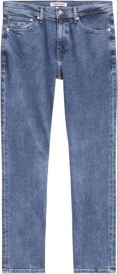 TOMMY JEANS Relax fit jeans ETHAN RLXD STRGHT BG5017 met -logoborduursel (1-delig)