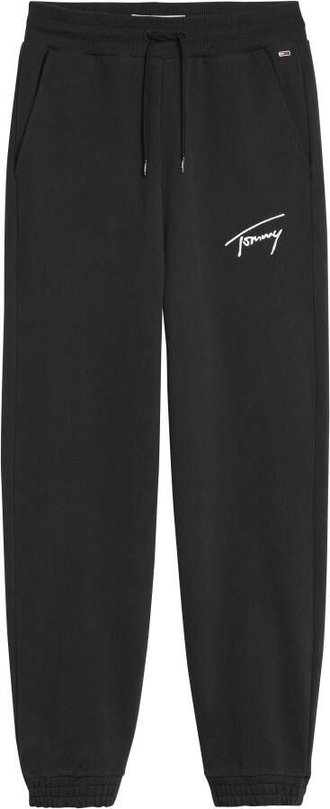 Tommy Hilfiger Zwarte katoenen jeansbroek Black Dames
