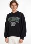 Tommy Jeans Sweatshirt met labelstitching model 'BOXY COLLEGE' - Thumbnail 2