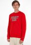 Tommy Hilfiger Pullover met ronde hals Red Unisex - Thumbnail 2