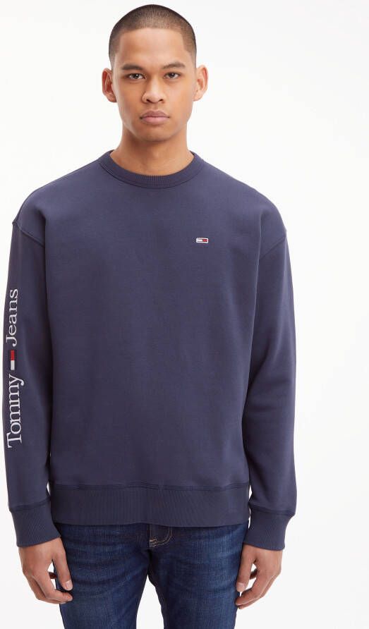 Tommy Jeans TJM REG Linear Place Dm0Dm15012 Blauw Heren