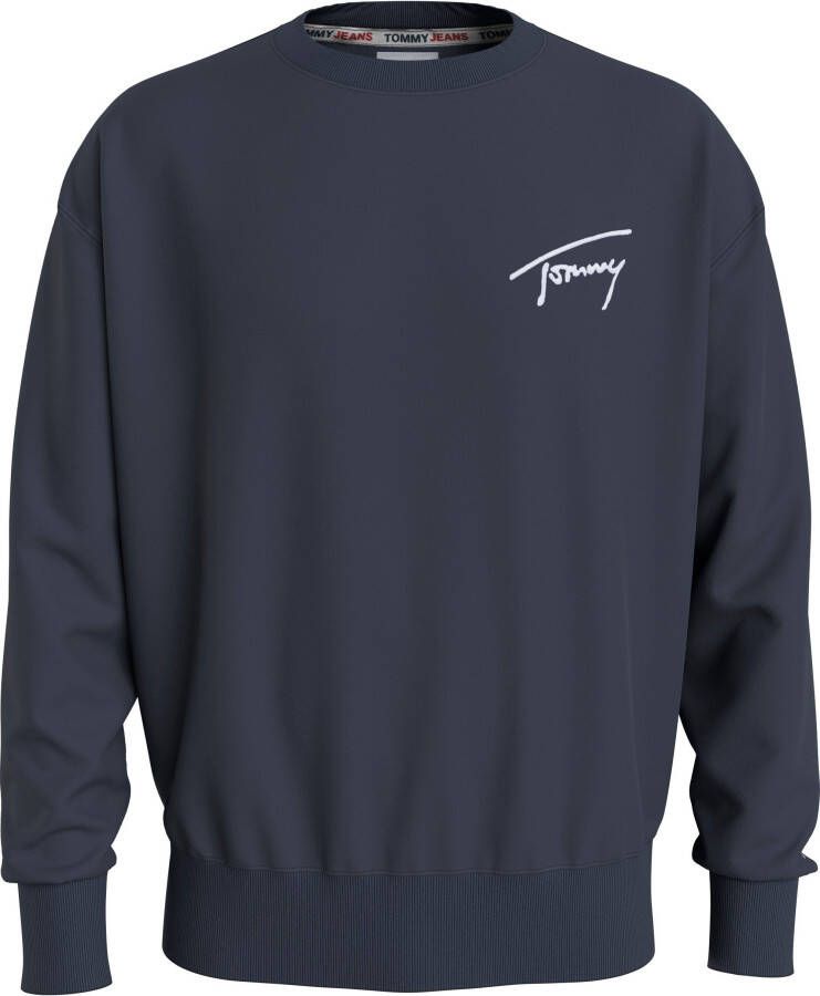 TOMMY JEANS Sweatshirt TJM TOMMY SIGNATURE CREW