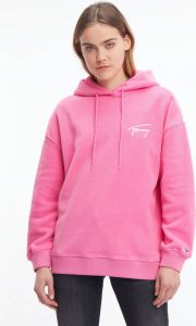 Tommy Jeans Women& Clothing Sweatshirts Dw0Dw14358 Roze Dames
