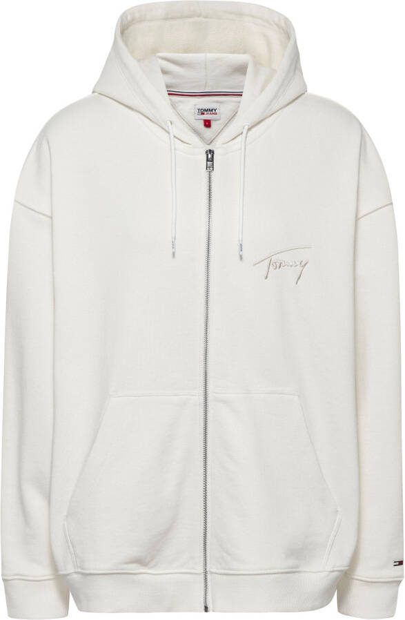 TOMMY JEANS Sweatvest TJW OVRSZD SIGNATURE ZIP THRU