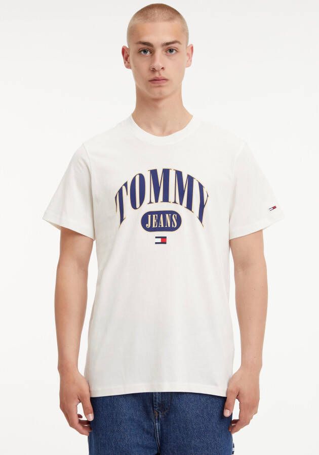 Tommy Jeans Tommy Hilfiger Jeans Men's T-shirt Wit Heren