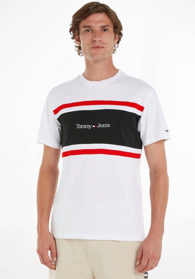 TOMMY JEANS T-shirt TJM CLSC LINEAR CUT & SEW TEE