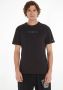 Tommy Jeans Heren Klassiek T-Shirt met Kleine Tekst Black Heren - Thumbnail 3