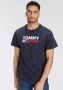 Tommy Jeans Tommy Hilfiger Jeans Men's T-shirt Blauw Heren - Thumbnail 3