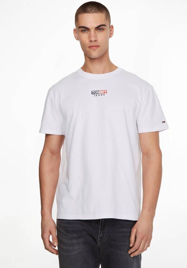 TOMMY JEANS T-shirt TJM PEACHED ENTRY FLAG TEE