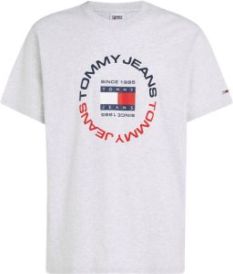 Tommy Jeans Tommy Hilfiger Jeans Men's T-shirt Grijs Heren