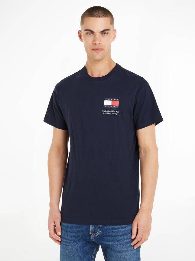 Tommy Jeans T-shirt Korte Mouw TJM SLIM ESSENTIAL FLAG TEE EXT