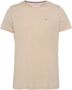 Tommy Jeans Heren Polo & T-shirt Xslim Jaspe C Neck Beige Heren - Thumbnail 2