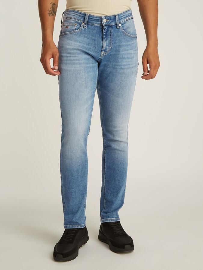 Tommy Jeans Slim Fit Blauwe Jeans voor Heren Blue Heren - Foto 8