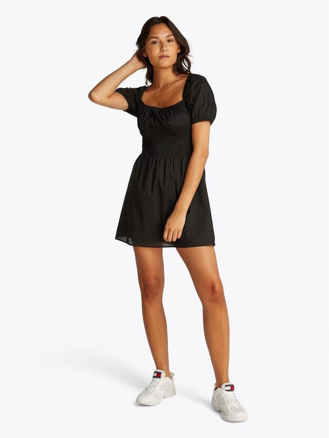 TOMMY JEANS Babydolljurk TJW COTTON VOILE MINI DRESS EXT - Foto 3