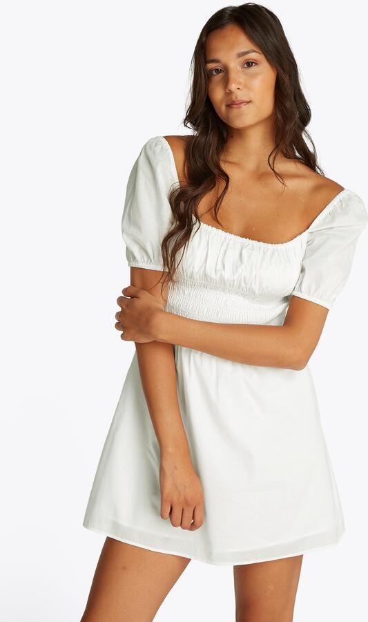 TOMMY JEANS Babydolljurk TJW COTTON VOILE MINI DRESS EXT - Foto 7