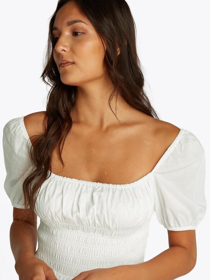 TOMMY JEANS Babydolljurk TJW COTTON VOILE MINI DRESS EXT - Foto 2