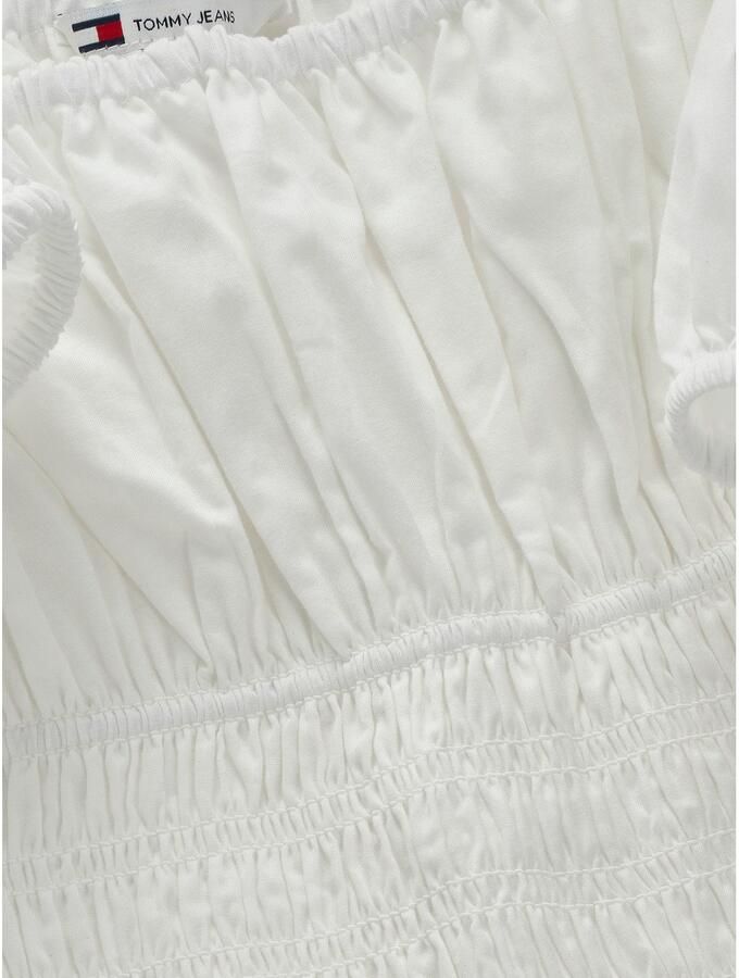 TOMMY JEANS Babydolljurk TJW COTTON VOILE MINI DRESS EXT