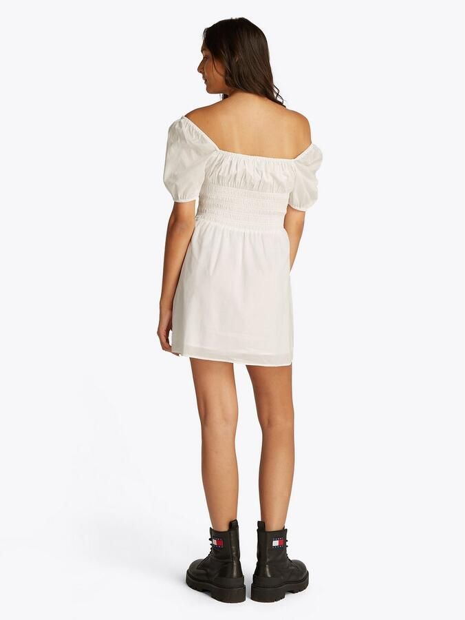 TOMMY JEANS Babydolljurk TJW COTTON VOILE MINI DRESS EXT - Foto 4