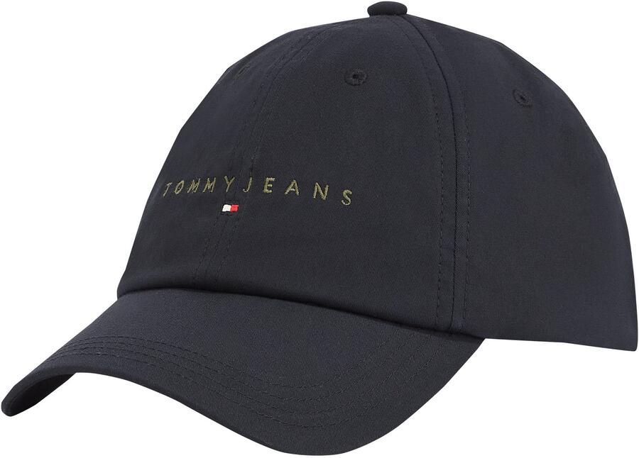 TOMMY JEANS Baseball pet TJM LINEAR LOGO CAP Klem sluiting logo borduursel tekst UNISEX - Foto 6
