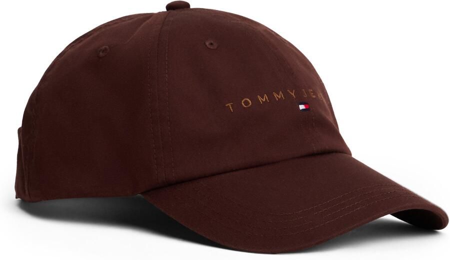 TOMMY JEANS Baseball pet TJM LINEAR LOGO CAP Klem sluiting logo borduursel tekst UNISEX - Foto 4