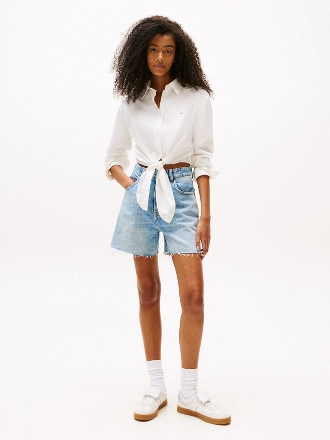 TOMMY JEANS Blouse met lange mouwen TJW LS TIE FRONT SHIRT - Foto 2