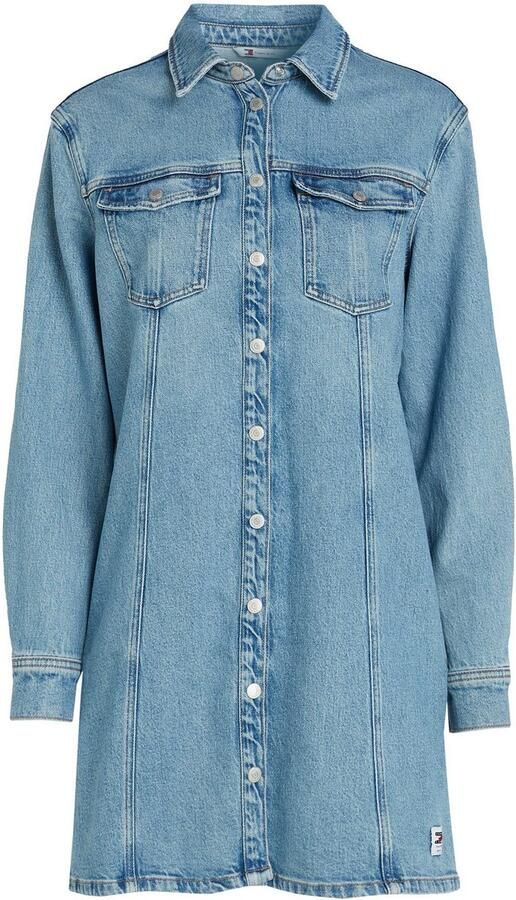 TOMMY JEANS Blousejurk ALINE LS DRESS CH6119 EXT - Foto 5