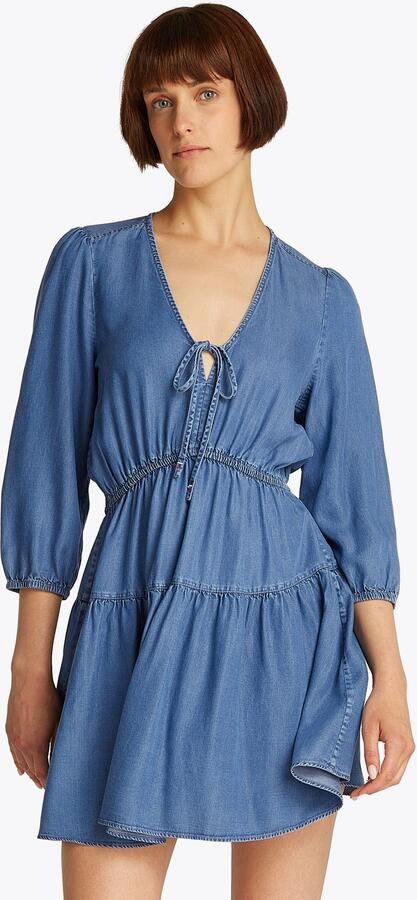 TOMMY JEANS Blousejurk TJW CHAMBRAY MINI DRESS EXT - Foto 6