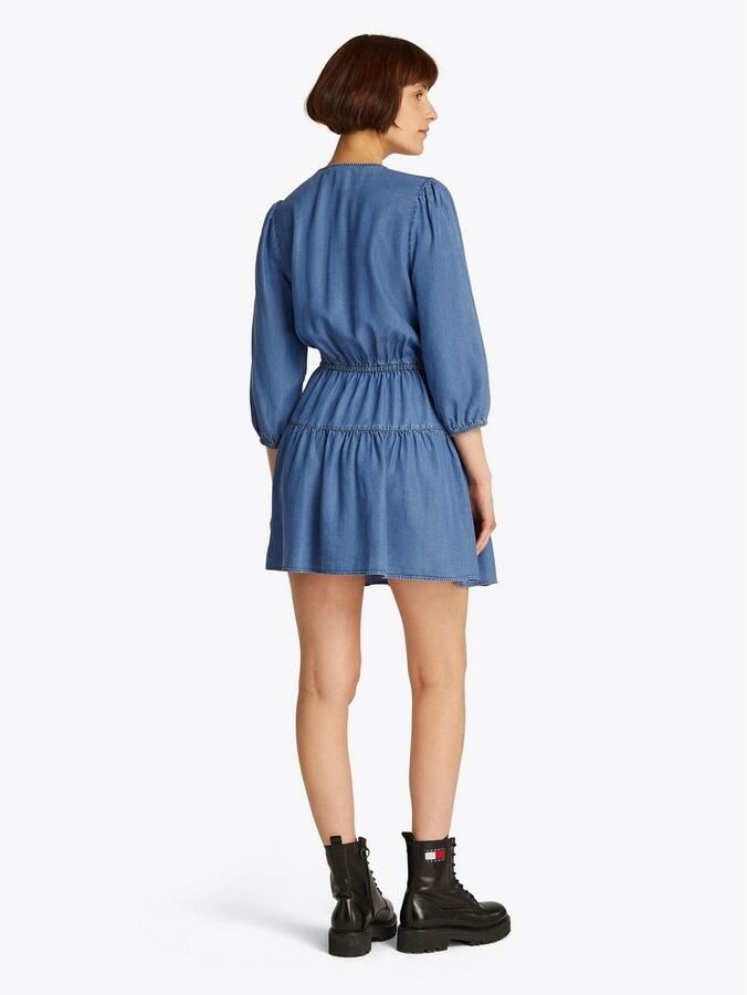 TOMMY JEANS Blousejurk TJW CHAMBRAY MINI DRESS EXT - Foto 3