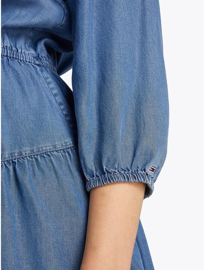 TOMMY JEANS Blousejurk TJW CHAMBRAY MINI DRESS EXT - Foto 2