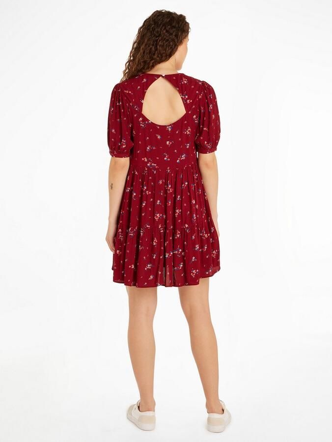 TOMMY JEANS Blousejurk TJW FLORAL TIERED ALINE DRESS - Foto 2