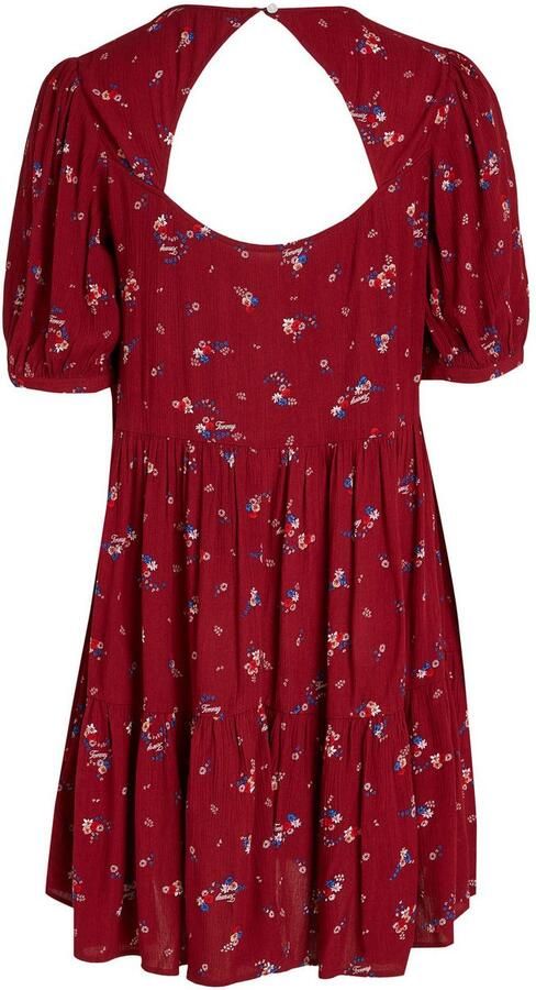 TOMMY JEANS Blousejurk TJW FLORAL TIERED ALINE DRESS - Foto 5