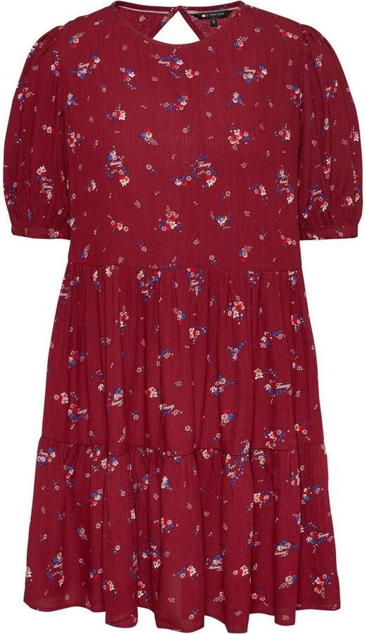 TOMMY JEANS Blousejurk TJW FLORAL TIERED ALINE DRESS - Foto 4