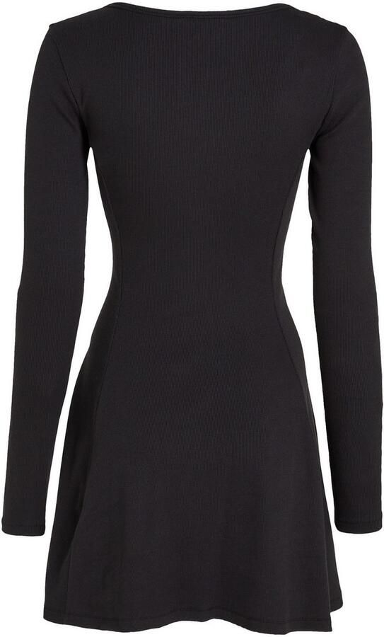 Tommy Jeans Mini-jurk met ronde hals model 'HENLEY' - Foto 6