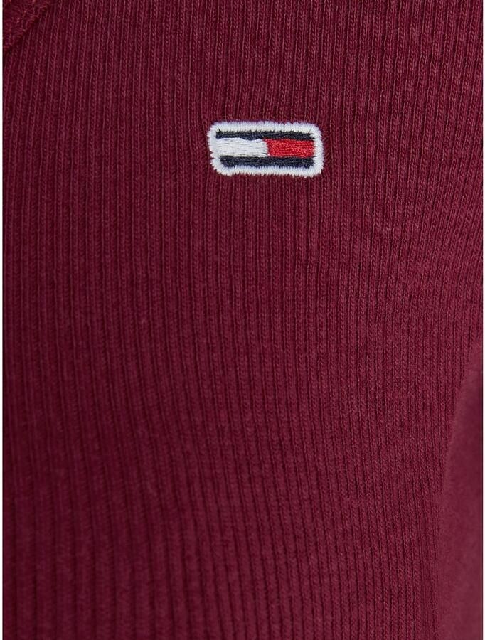 TOMMY JEANS Blousejurk TJW HENLEY FLARE DRESS - Foto 2