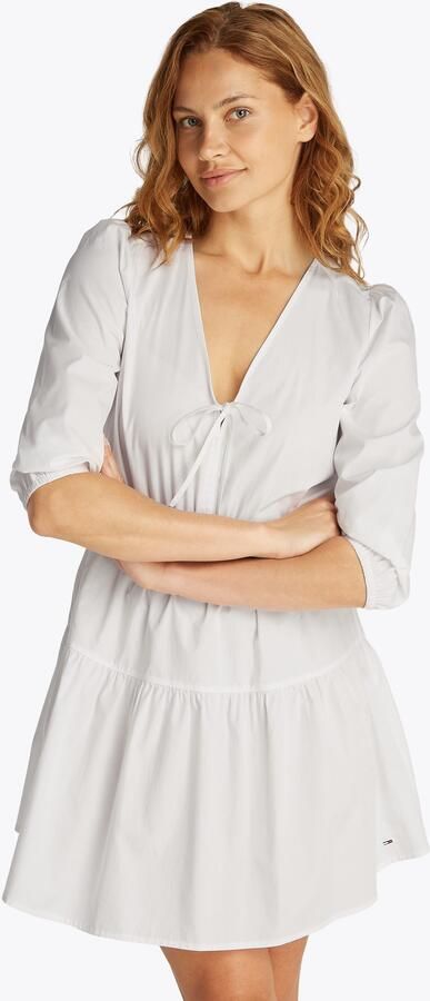 TOMMY JEANS Blousejurk TJW POPLIN TIERED MINI DRESS EXT - Foto 7