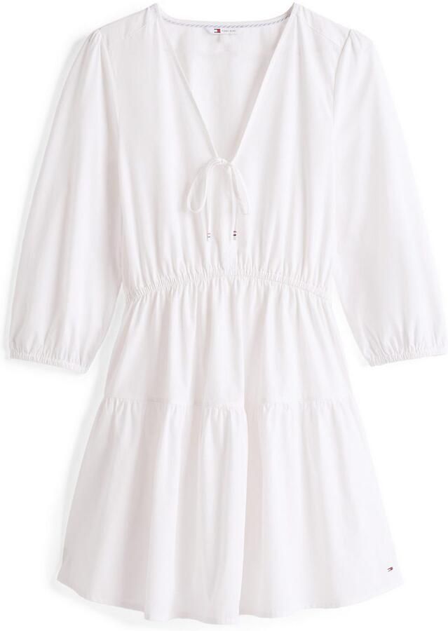 TOMMY JEANS Blousejurk TJW POPLIN TIERED MINI DRESS EXT - Foto 5