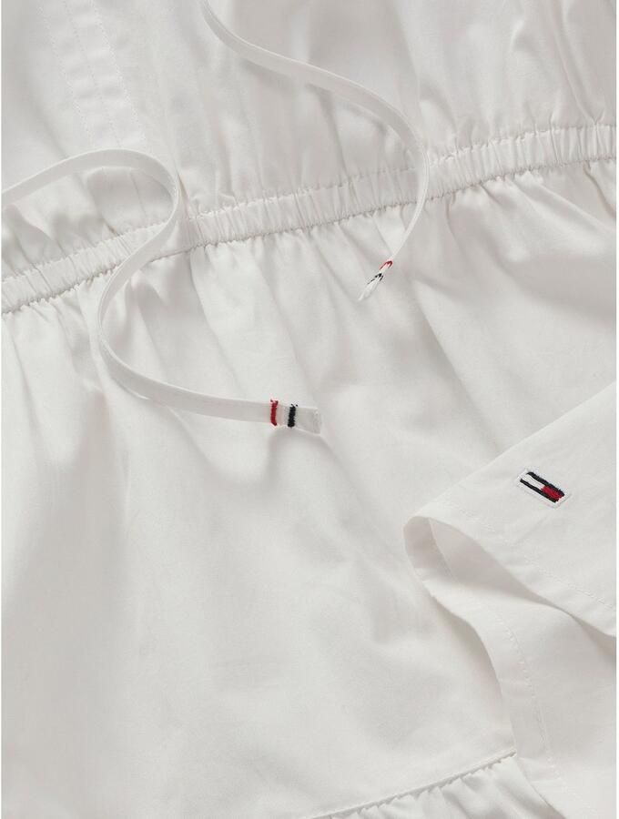 TOMMY JEANS Blousejurk TJW POPLIN TIERED MINI DRESS EXT