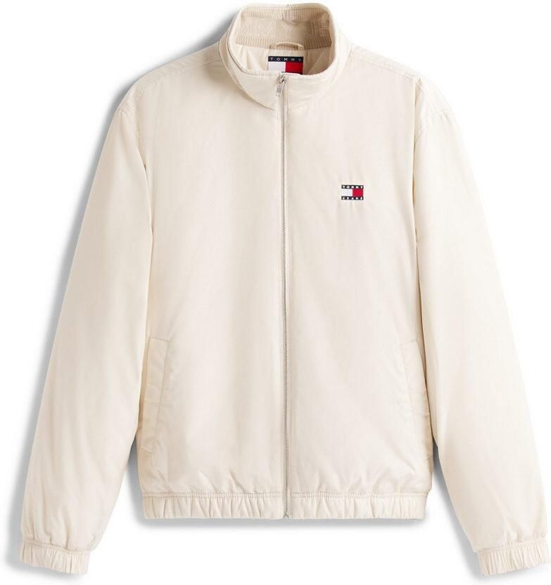 TOMMY JEANS Blouson TJM ESSENTIAL PADDED JACKET EXT Vrijetijdsjas overgangsjas glanzend stretch chetten opstaande kraag