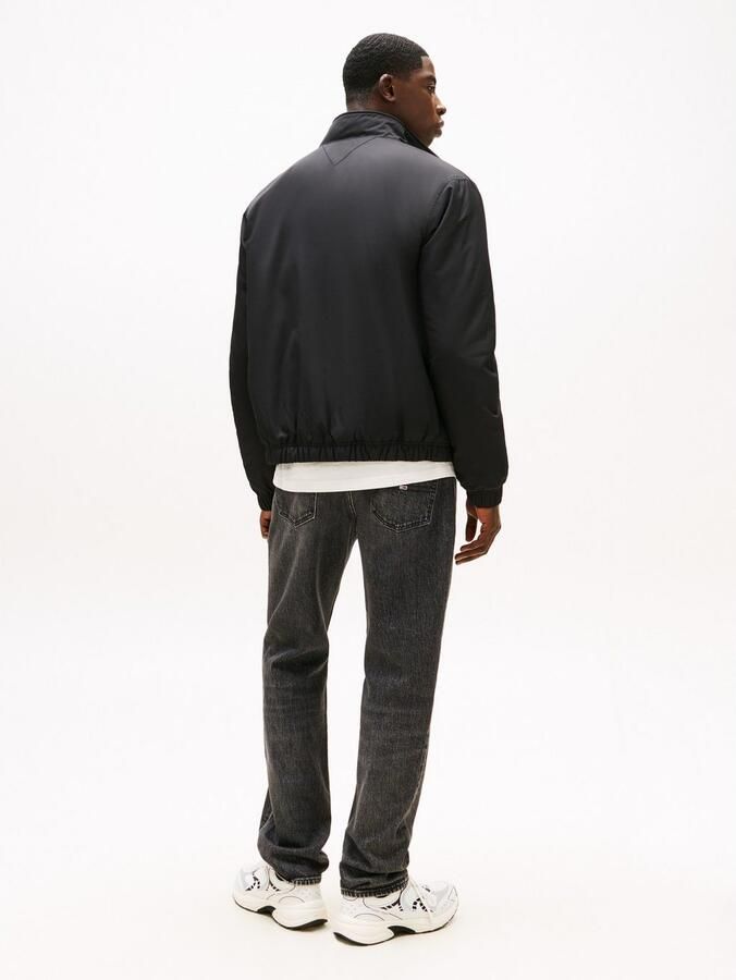 TOMMY JEANS Blouson TJM ESSENTIAL PADDED JACKET EXT Vrijetijdsjas overgangsjas glanzend stretch manchetten opstaande kraag - Foto 9