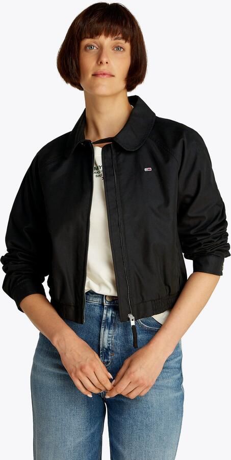 TOMMY JEANS Blouson TJW COTTON JACKET EXT met korte snit met raglanmouwen - Foto 6