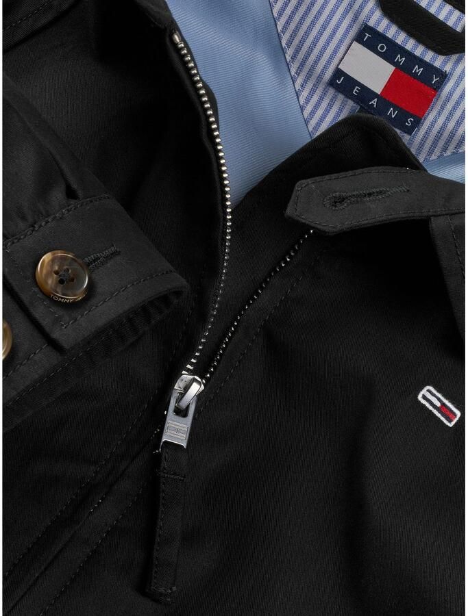 TOMMY JEANS Blouson TJW COTTON JACKET EXT met korte snit met raglanmouwen