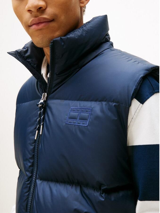 TOMMY JEANS Bodywarmer ALASKA DOWN VEST Regular fit met afneembare capuchon - Foto 2