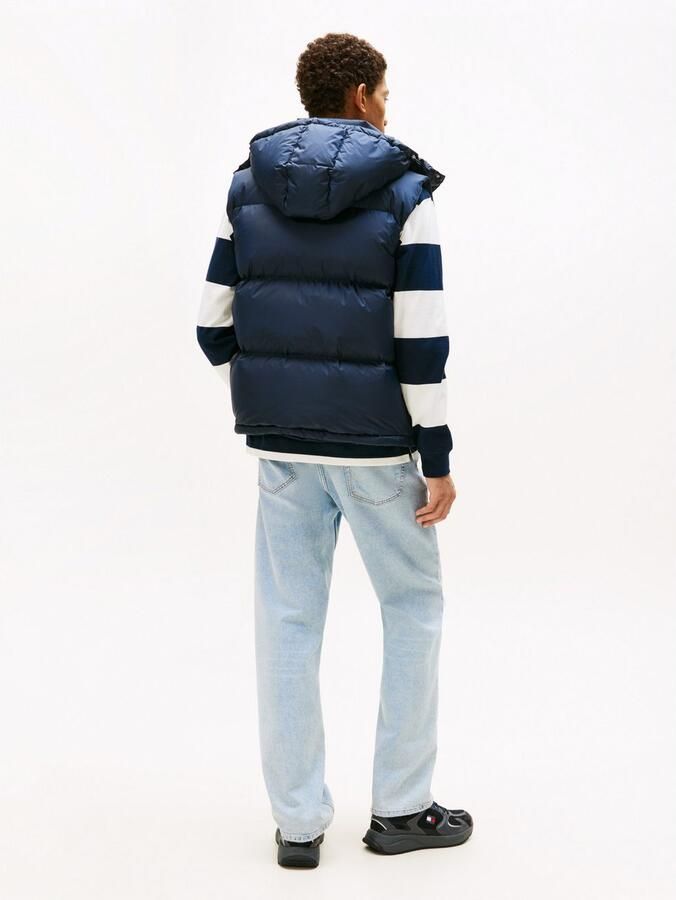 TOMMY JEANS Bodywarmer ALASKA DOWN VEST Regular fit met afneembare capuchon - Foto 4
