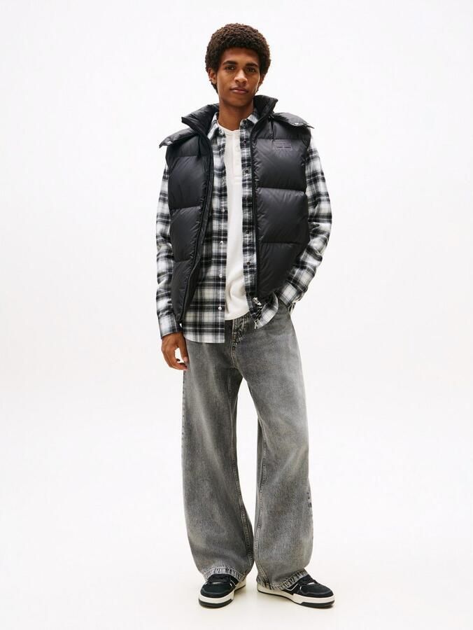 TOMMY JEANS Bodywarmer ALASKA DOWN VEST Regular fit met afneembare capuchon - Foto 3